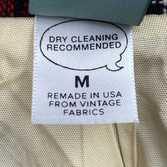 Urban Outfitters Urban Renewal Plaid Wool Blazer Jacket - Picture 5 of 6